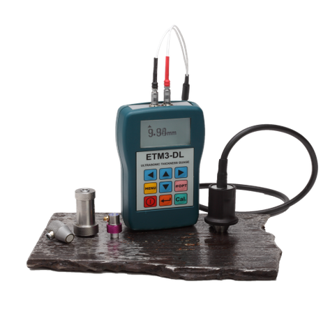 ETM3DL Ultrasonic Thickness Gauges